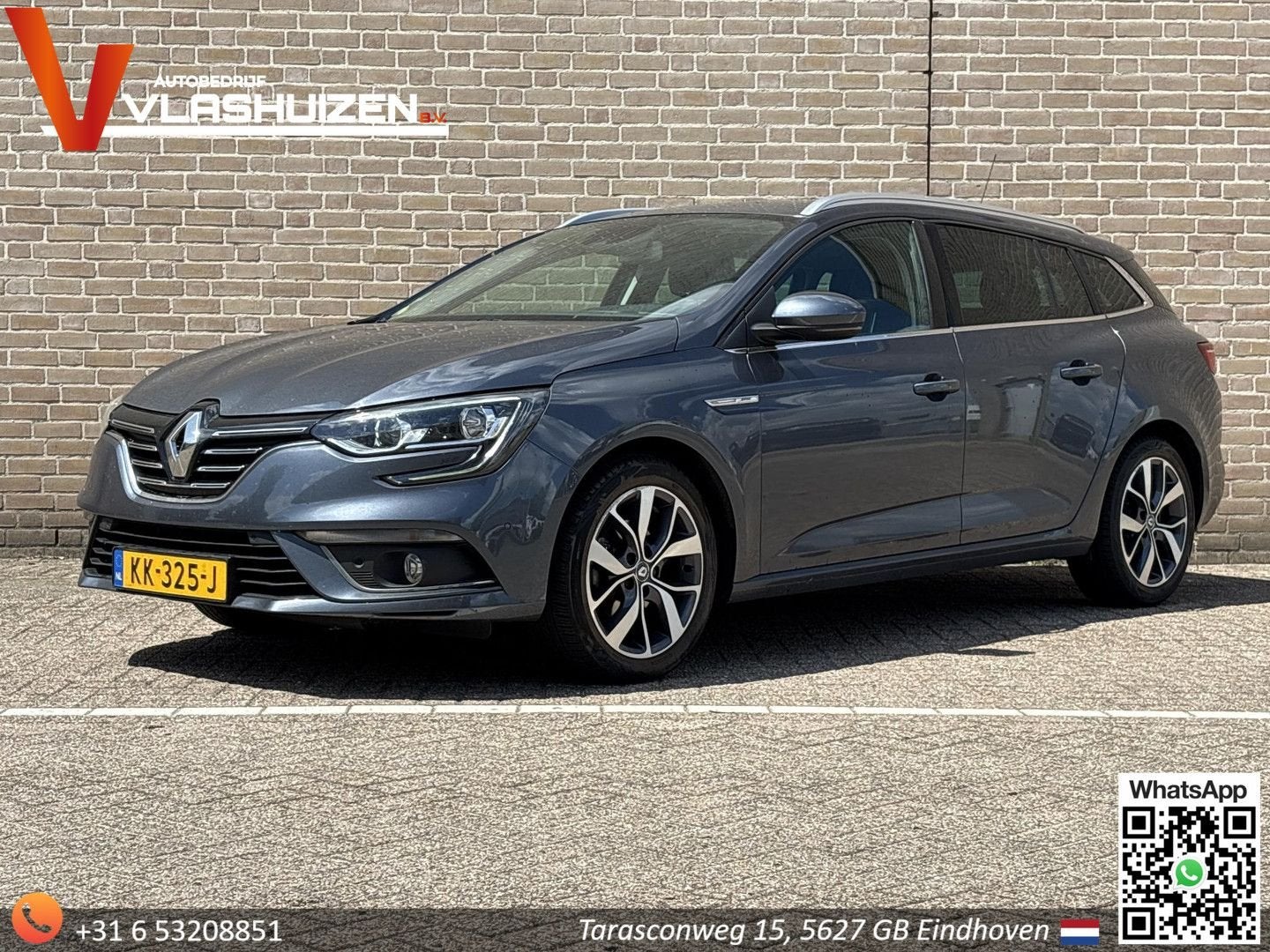 Renault Megane Estate 1.5 dCi Bose | Navi | Climate | Cruise, Auto's, Parkeersensor, Bedrijf, Zilver of Grijs, 95 g/km