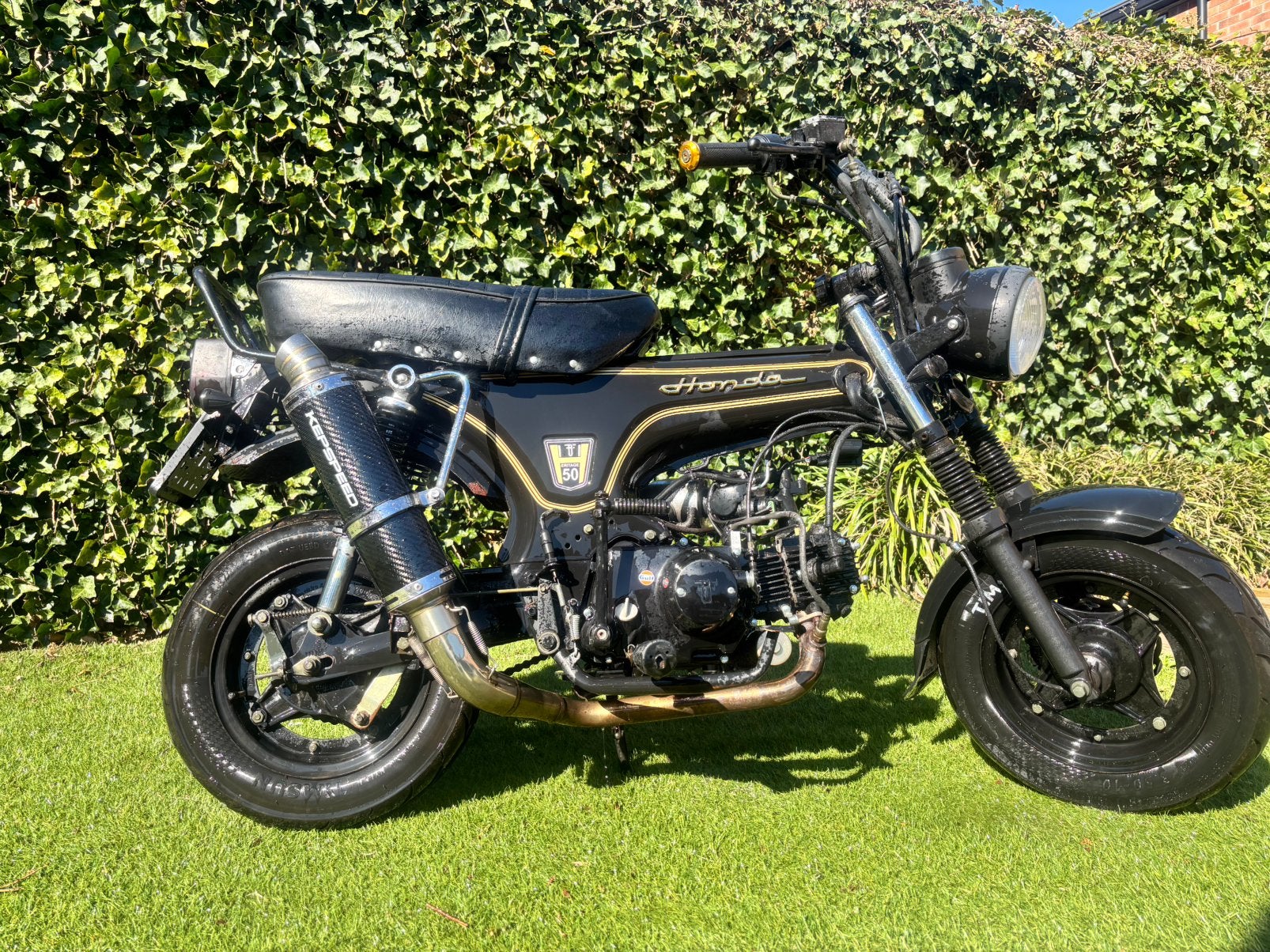 Bluroc dax 50cc, Ophalen, Klasse B (45 km/u), Zo goed als nieuw, 4 versnellingen