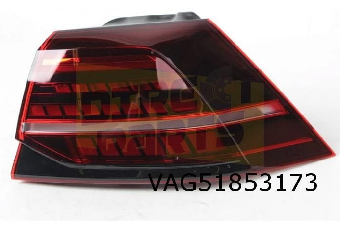 Volkswagen Golf VII (2/17-2/20) Achterlicht rechts buiten LE, Auto-onderdelen, Verlichting, -, -, Nieuw, -