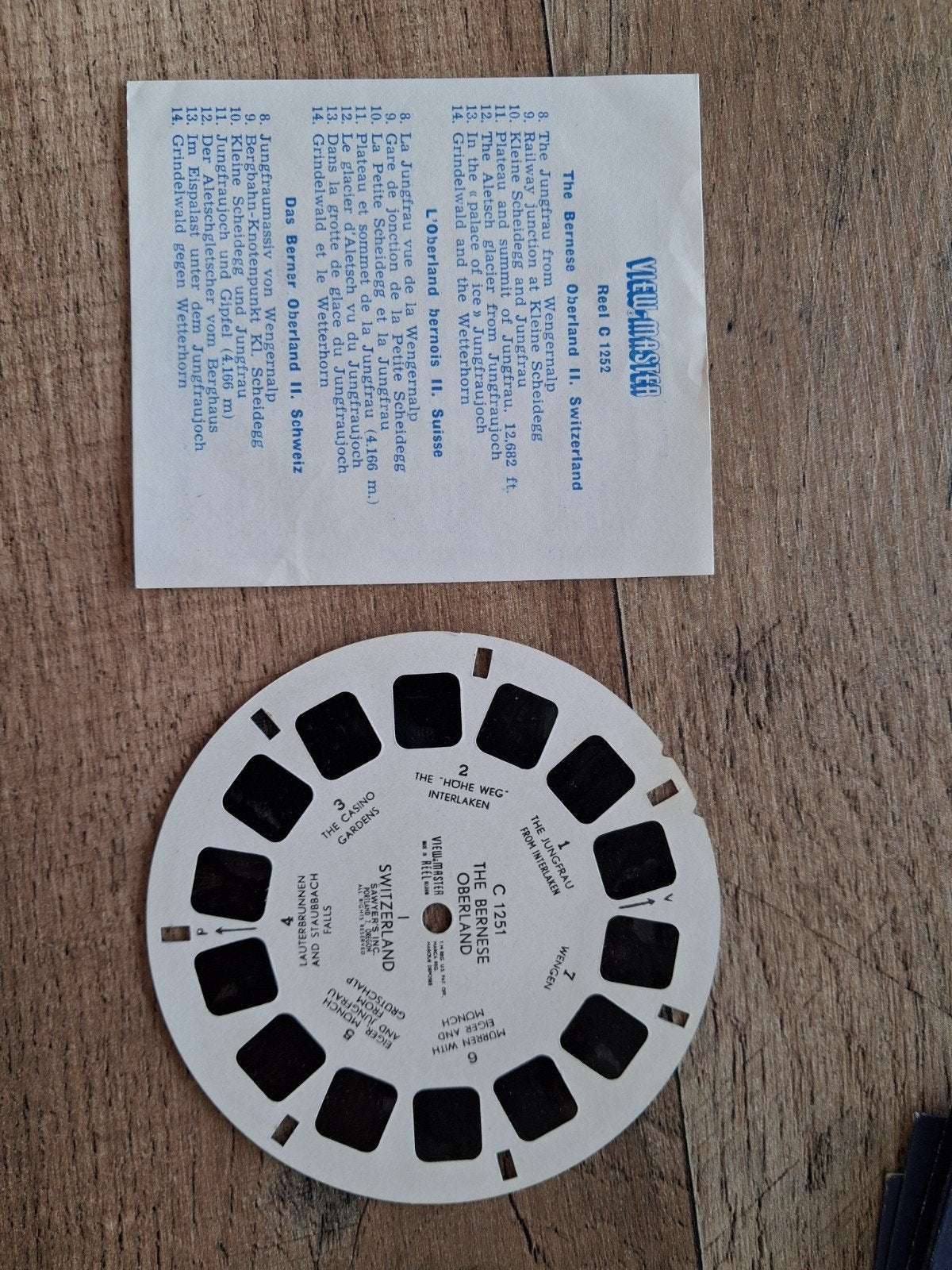 view-master : switzerland 1251, Verzamelen, Verzenden