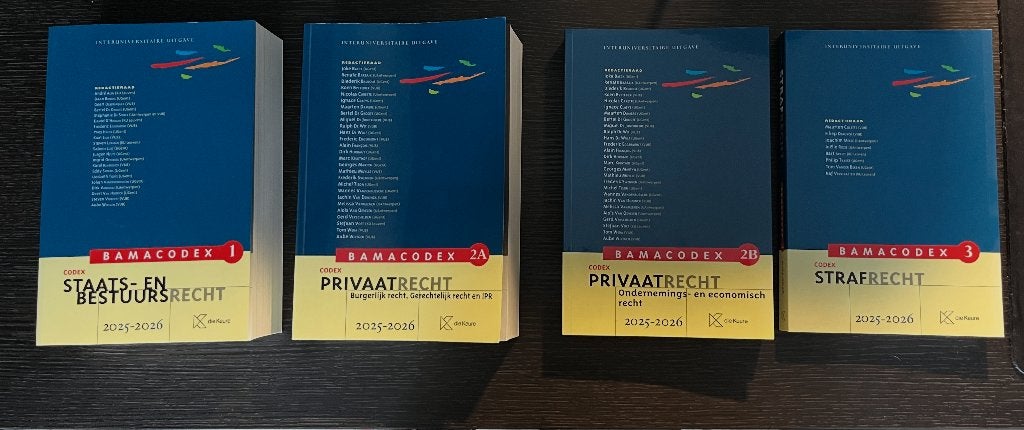 Handboeken Inleiding tot het Recht – 1ste jaar TEW / HIR, Enlèvement, Comme neuf
