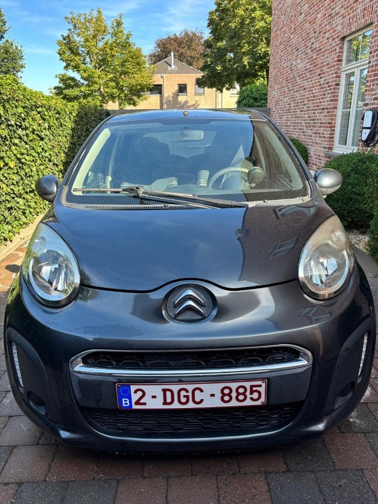 Citroën C1_4 deurs, Auto's, Voorwielaandrijving, Stof, 50 kW, Zwart