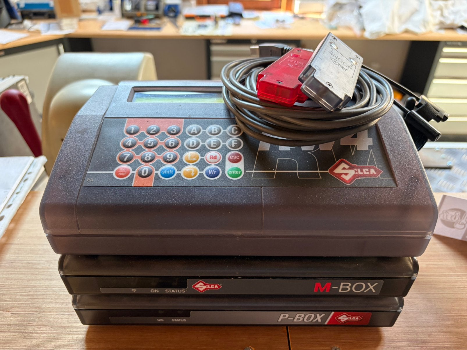 Silca RW4 en RW4plus, Ophalen, Gebruikt
