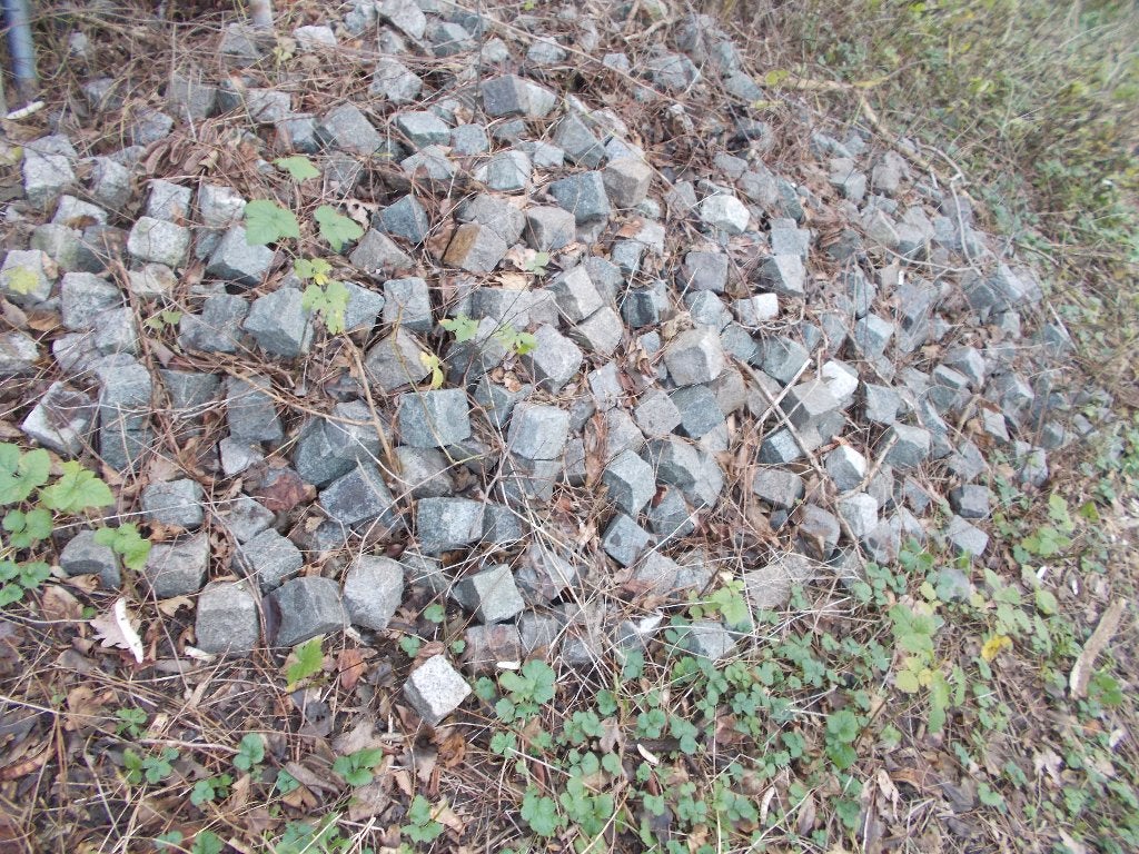 Petits pavés, Jardin & Terrasse, Pavé & Dalles, Comme neuf, Autres types, Moins de 5 m², Enlèvement