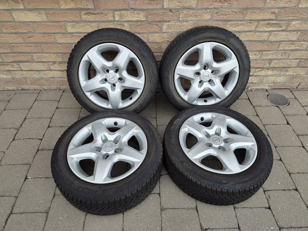 Jantes et pneus HIVER d’origine OPEL 16 pcs, Pneus hiver, 16 pouces, Pneu(s), Enlèvement