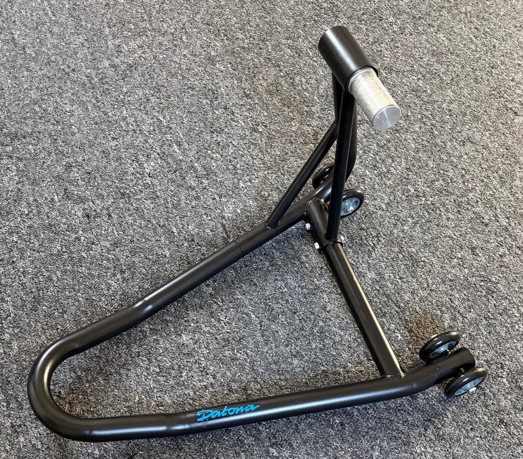 Datona paddockstand, Motoren, Ophalen