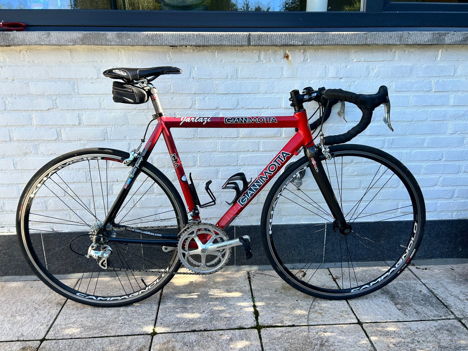 Collectors item koersfiets van teamJartazi  20 jaar terug, Autres marques, Frein sur jante, Enlèvement, Utilisé