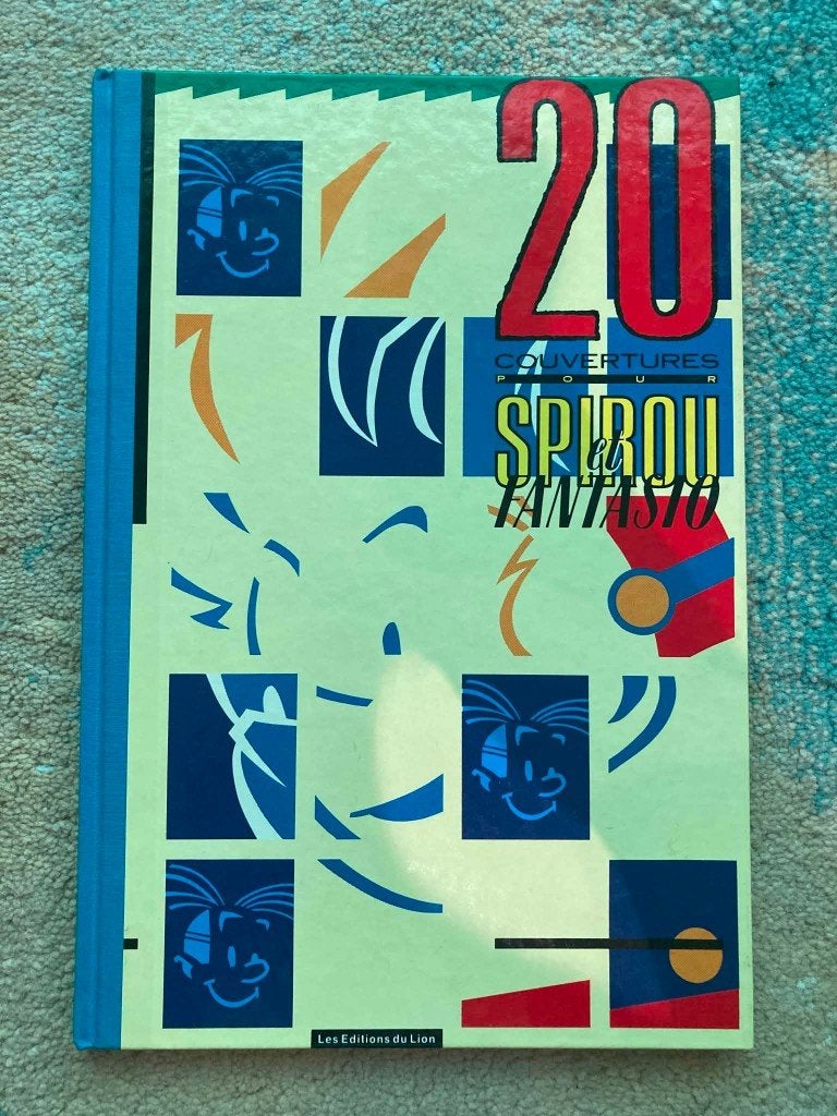 BD Spirou et Fantasio - 20 couvertures (Éd du Lion - 1987), Enlèvement ou Envoi, Comme neuf