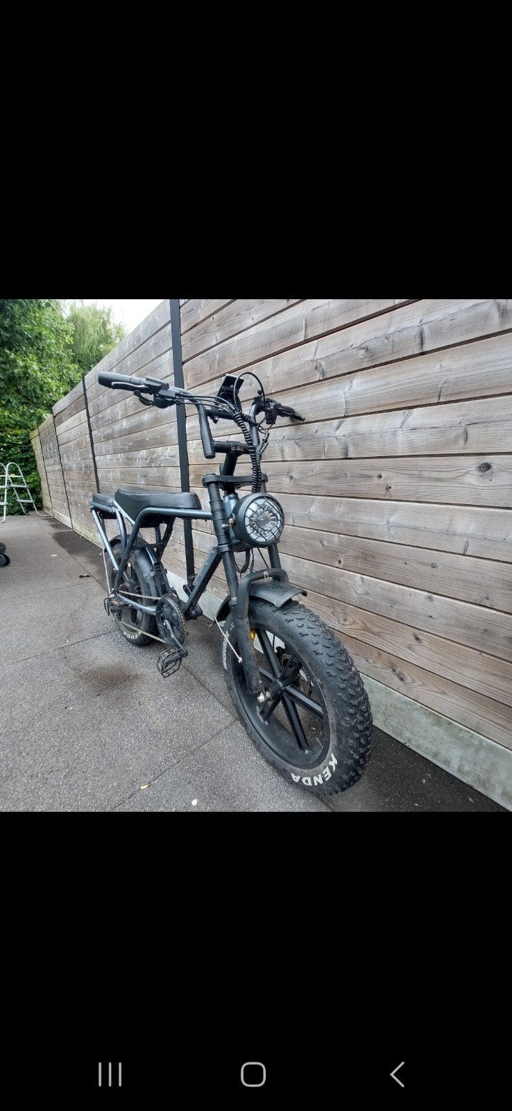 Fatbike v14 zonder batterij van la souris en zwart., Ophalen
