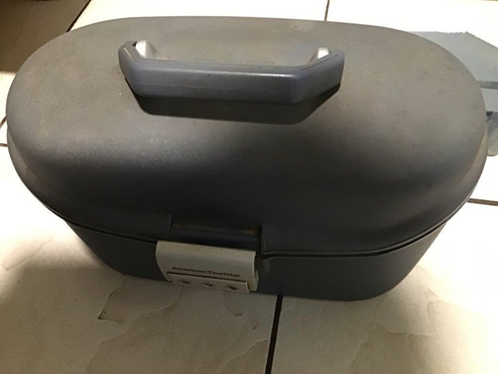 Gratis Beauty case van samsonite, Gris, Enlèvement, Utilisé, Avec serrure