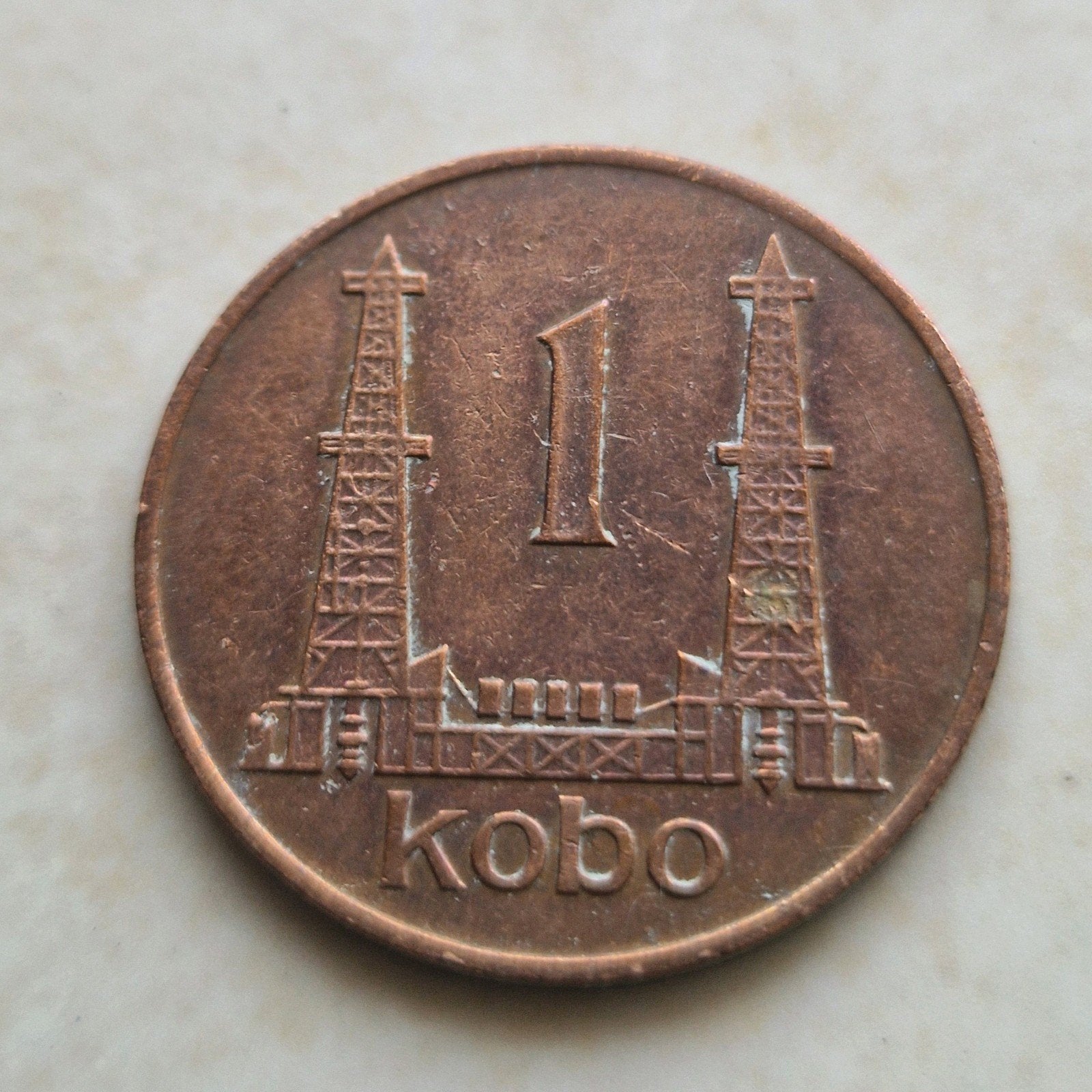 1959 Nigeria , 1 Koko, Enlèvement ou Envoi, Nigeria