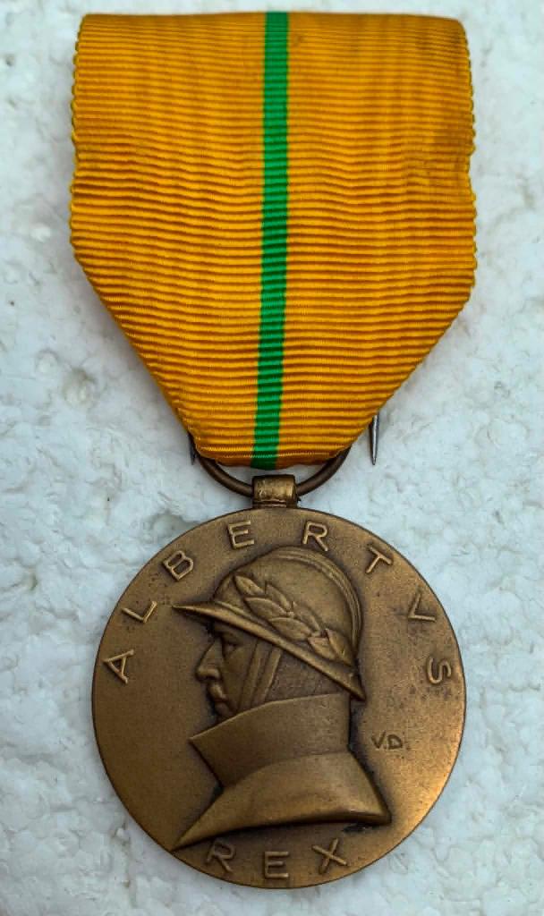 Medaille, Herinneringsmed Regeerperiode Albert-1, 1909-1934, Enlèvement ou Envoi, Armée de terre, Ruban, Médaille ou Ailes