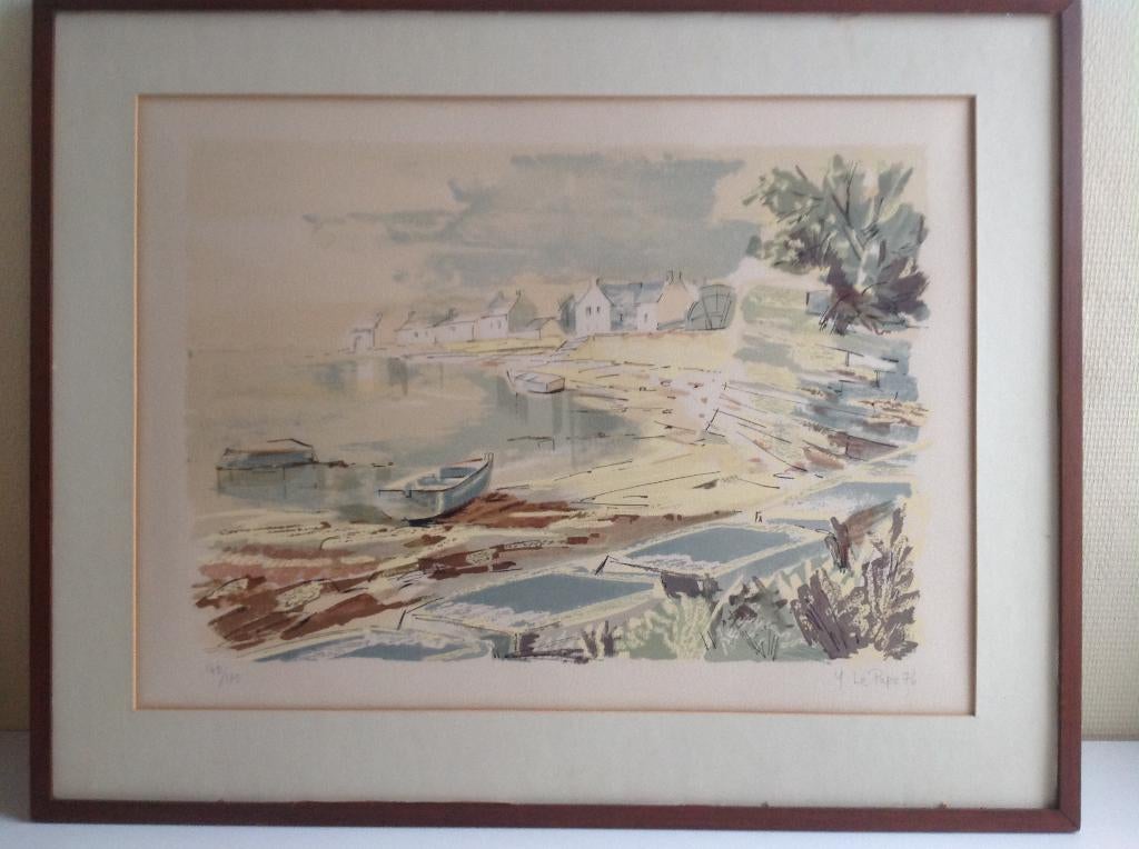 AQUAREL / LANDSCHAP, Ophalen of Verzenden