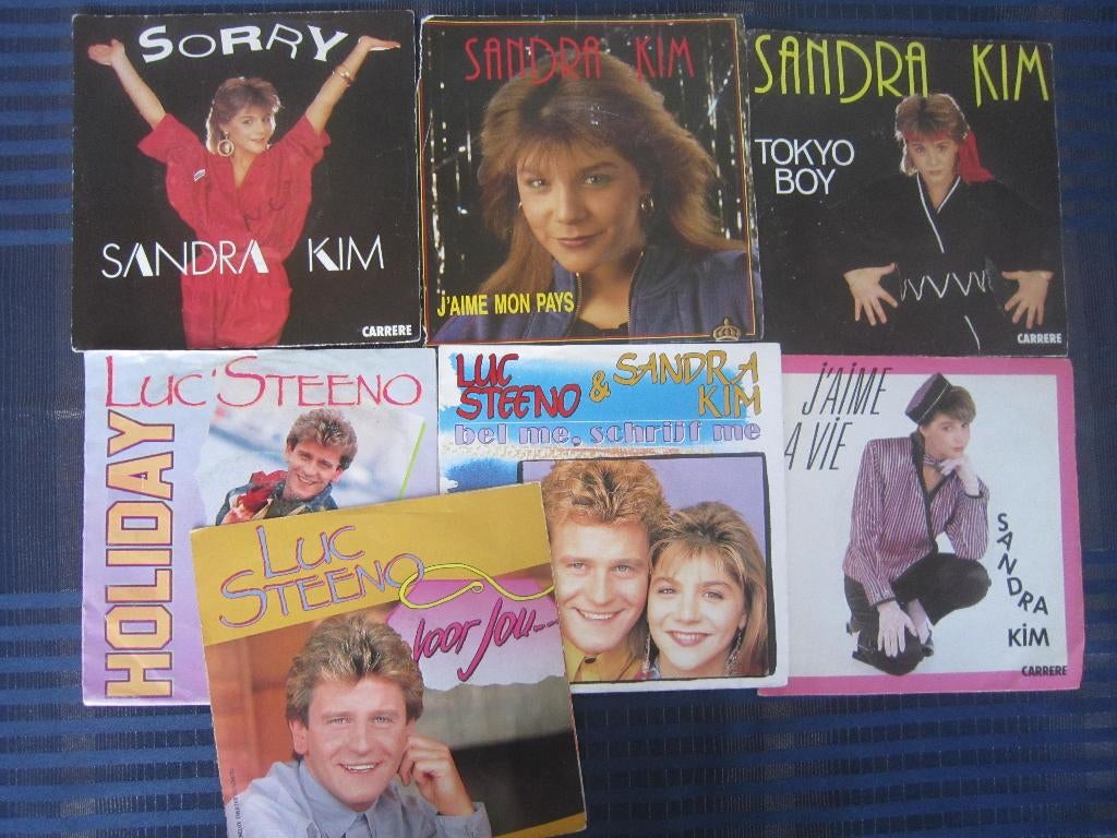 singles LUC STEENO - SANDRA KIM, Enlèvement