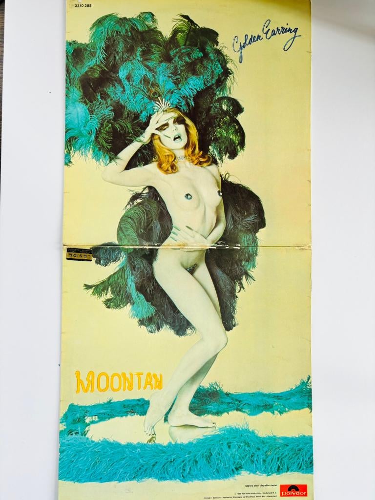Gouden oorbel — Moontan (LP Polydor, 1973), Ophalen, Gebruikt, 12 inch, Rock-'n-Roll