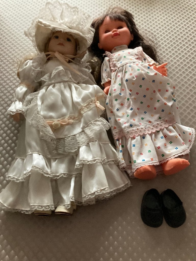 oude poppen, Verzamelen, Poppen, Ophalen of Verzenden