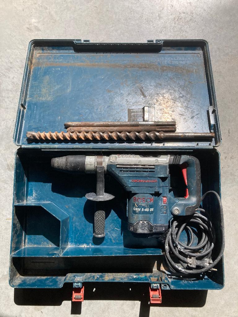 Bosch Breekhamer GBH 5-40 DE, Ophalen, Gebruikt, 600 watt of meer, Boor- en/of Breekhamer