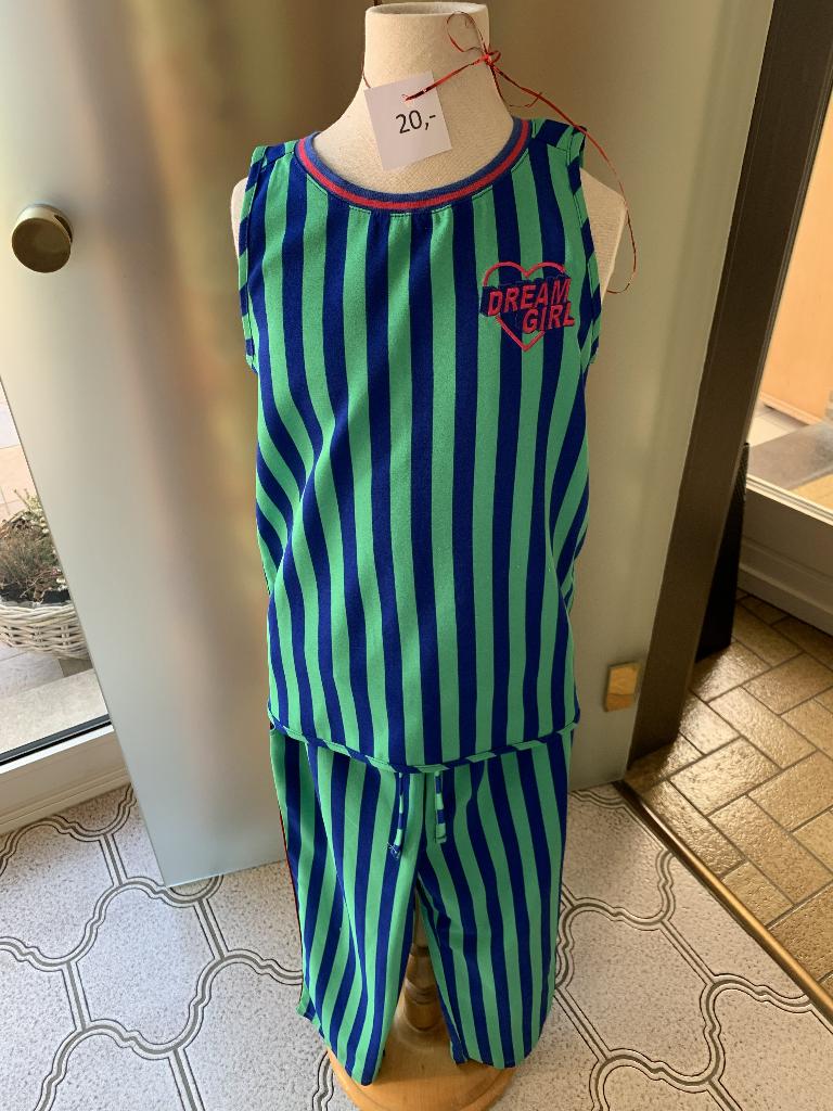 Lange broek met bloesje - maat 134, Ophalen of Verzenden, Zo goed als nieuw, Someone, Broek