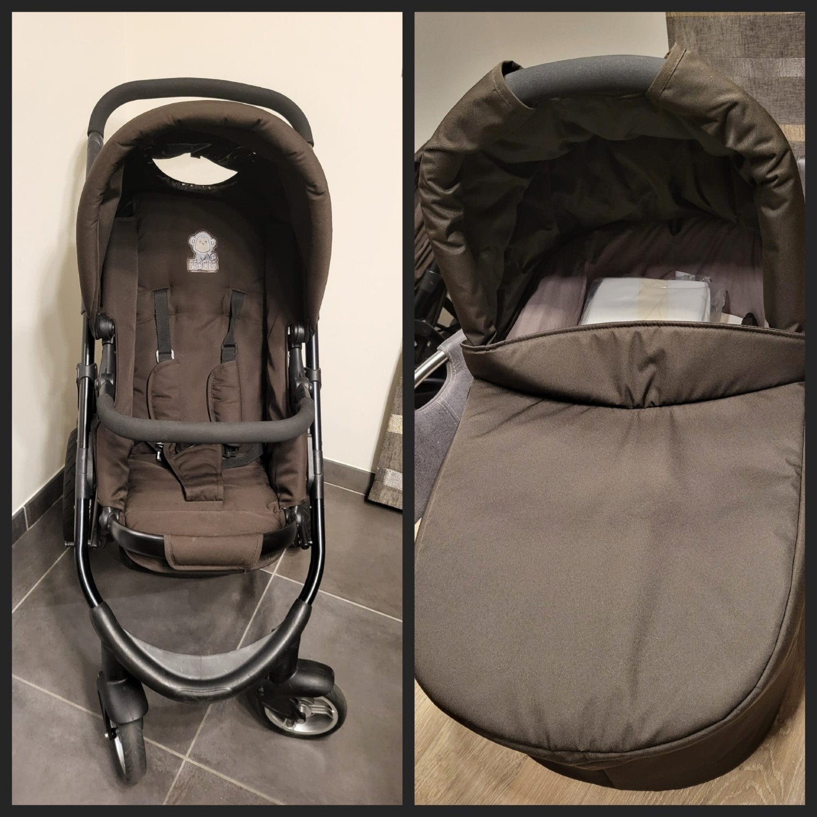 Poussette et nacelle Pericles, Enfants & Bébés, Enlèvement, Poussette