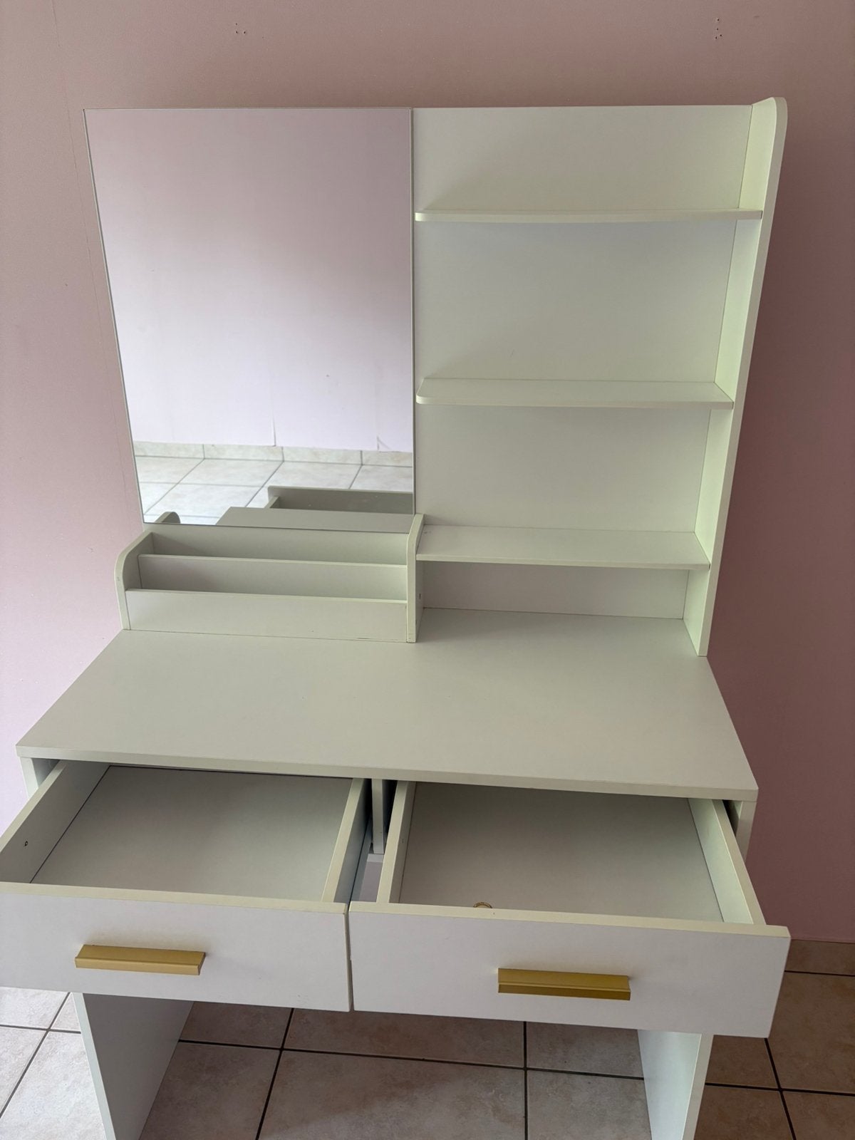 Make-up tafel, Ophalen, Zo goed als nieuw