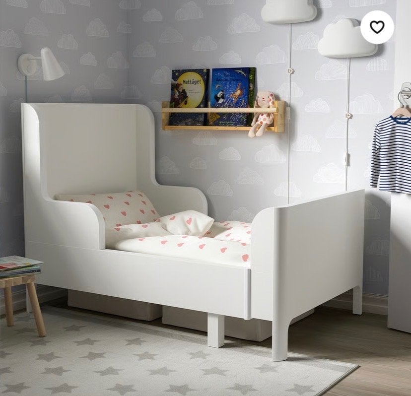 Kinderen bed + matras, Enlèvement, Comme neuf