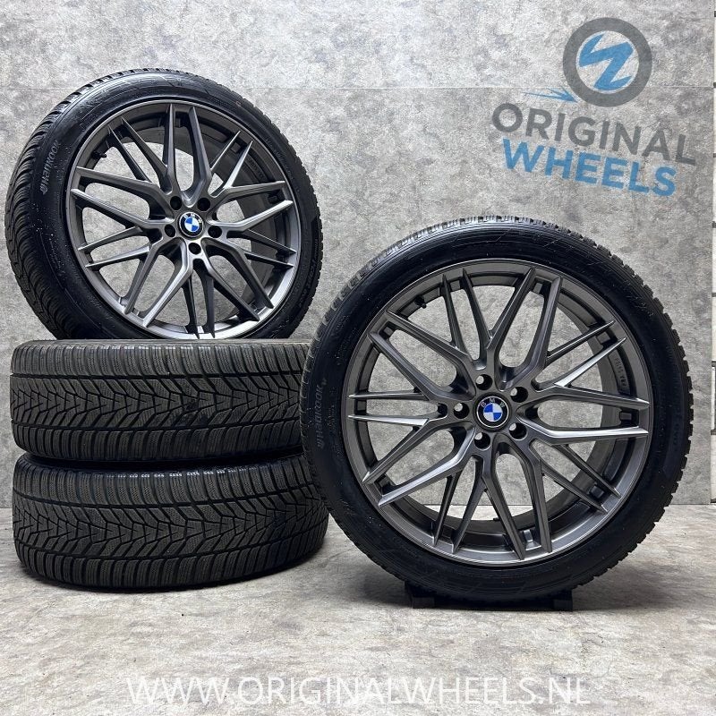 20 inch Meisterwerk velgen + winterbanden BMW X3 X4, Autos : Pièces & Accessoires, Pneus et Jantes, -, Utilisé, 20 pouces