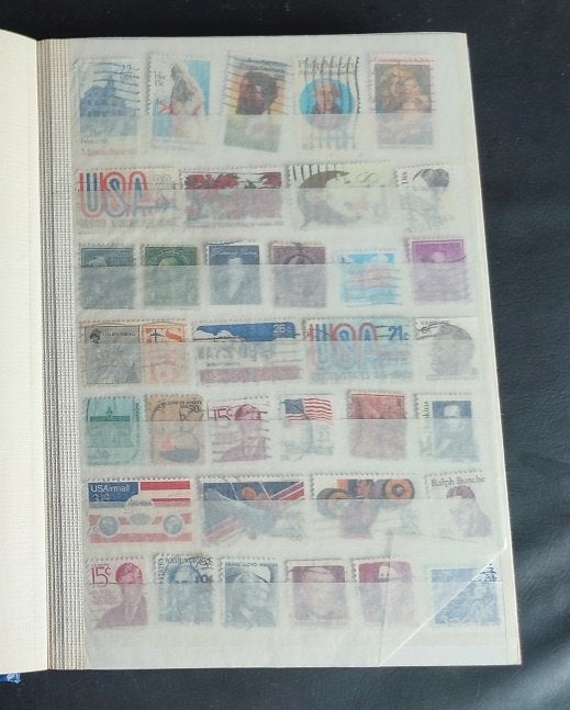 Album de timbres A5 (56) USA, Enlèvement ou Envoi