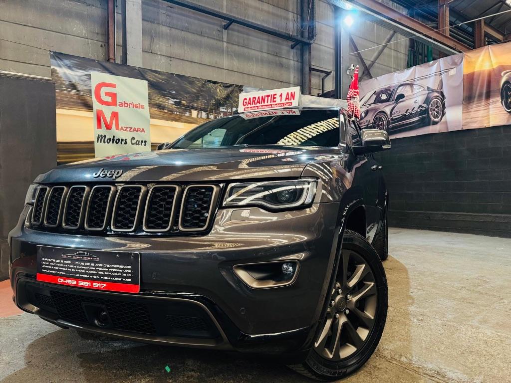 Jeep Grand Cherokee 3.0 V6 TD 1941 Years Full, Autos, Cuir, Argent ou Gris, Achat, Entreprise