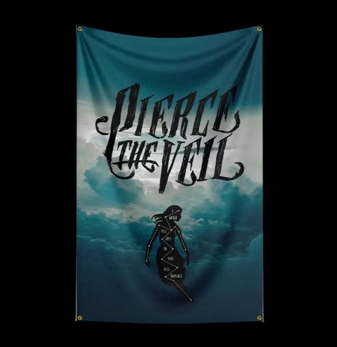 Grote vlaggen Pierce the Veil (150x90cm)