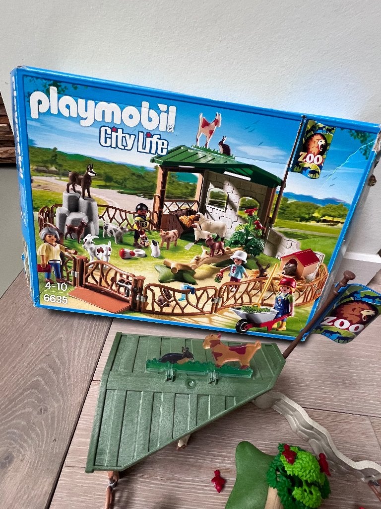 Playmobil Grote kinderboerderij – 6635, Ophalen of Verzenden, Zo goed als nieuw, Complete set