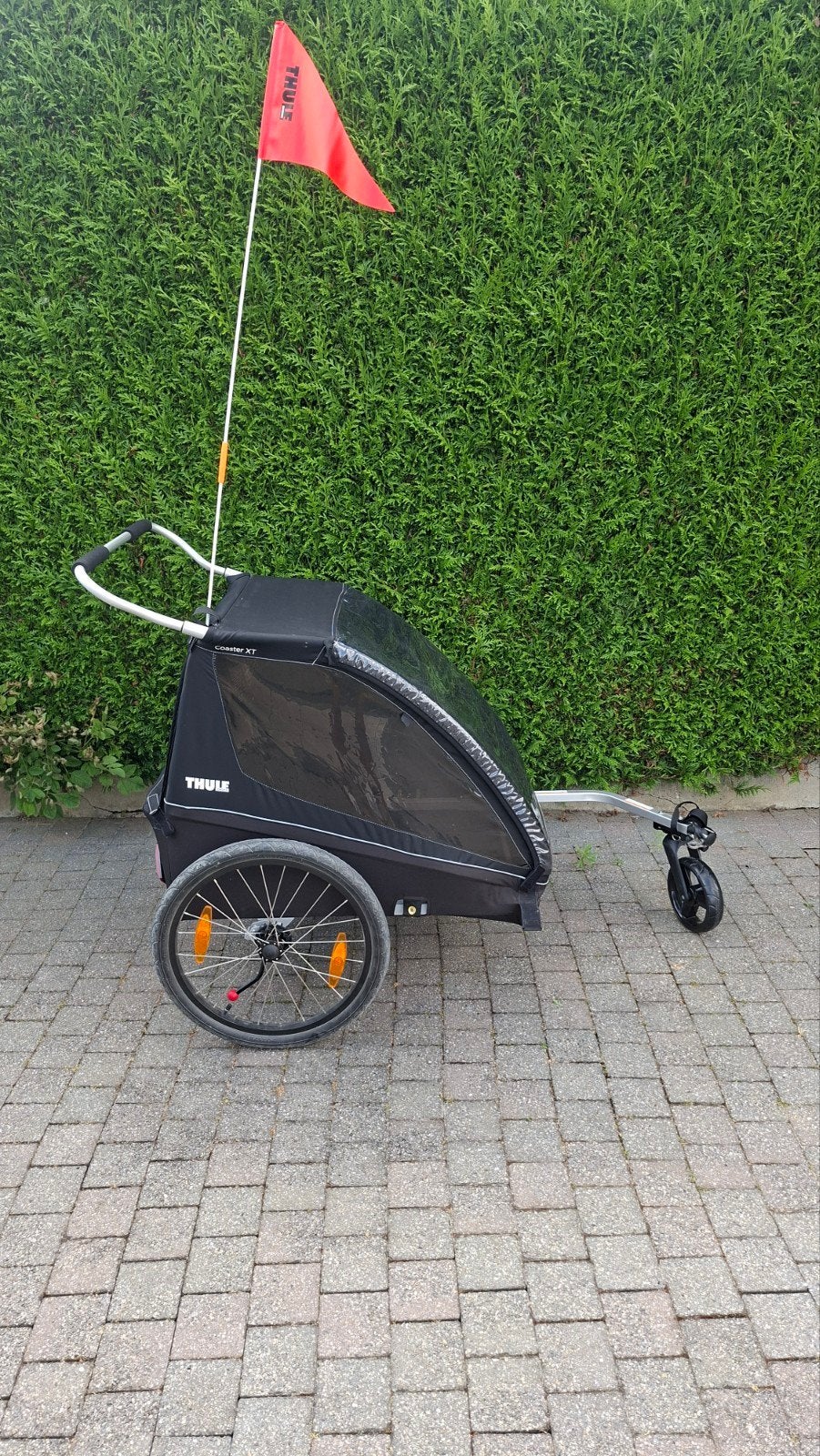 Thule Fietskar Coaster XT, Pliable, 20 à 40 kg, Comme neuf, Enlèvement