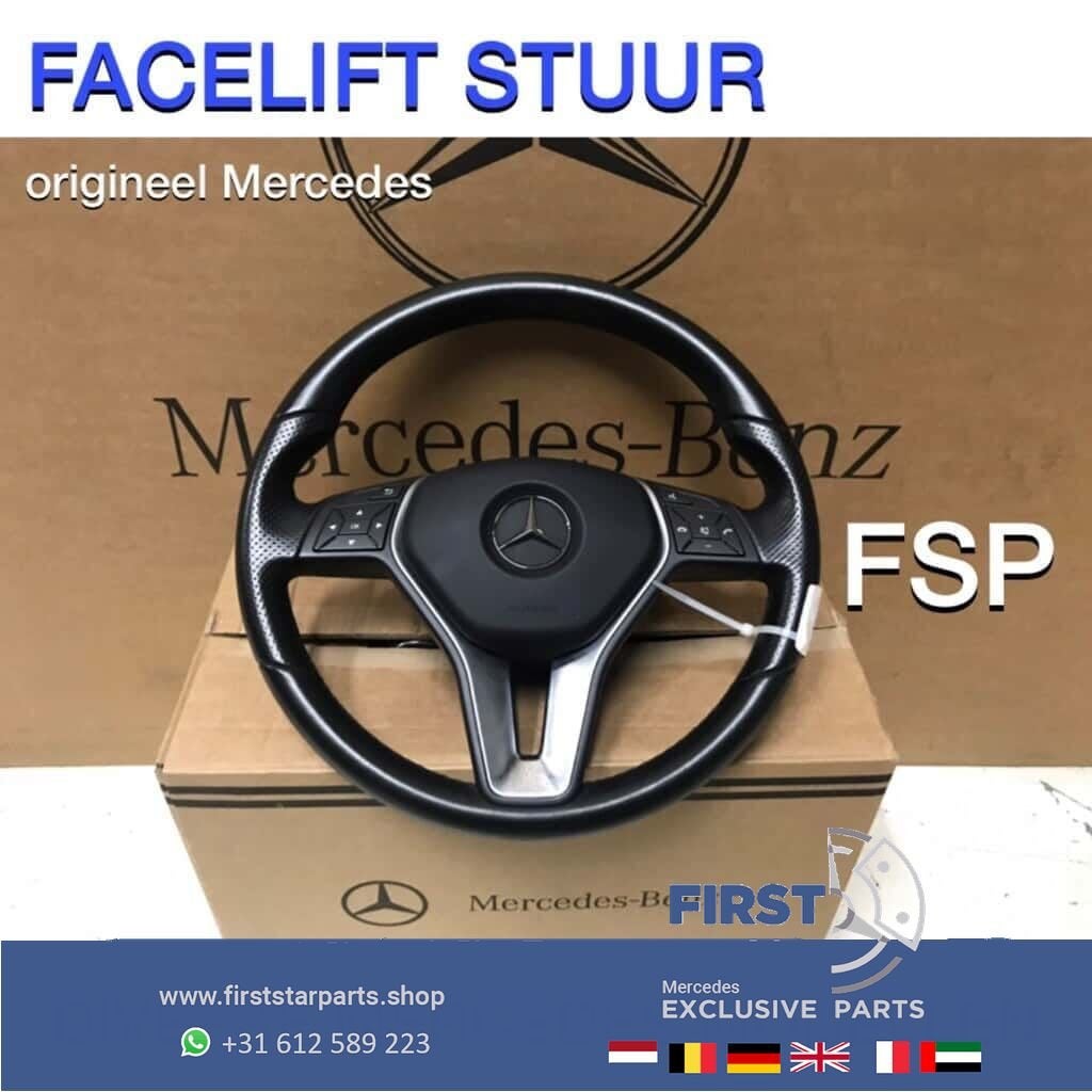 Origineel FACELIFT 2012 STUUR + AIRBAG Mercedes W204 W207 W2, Utilisé, -, -, Enlèvement ou Envoi