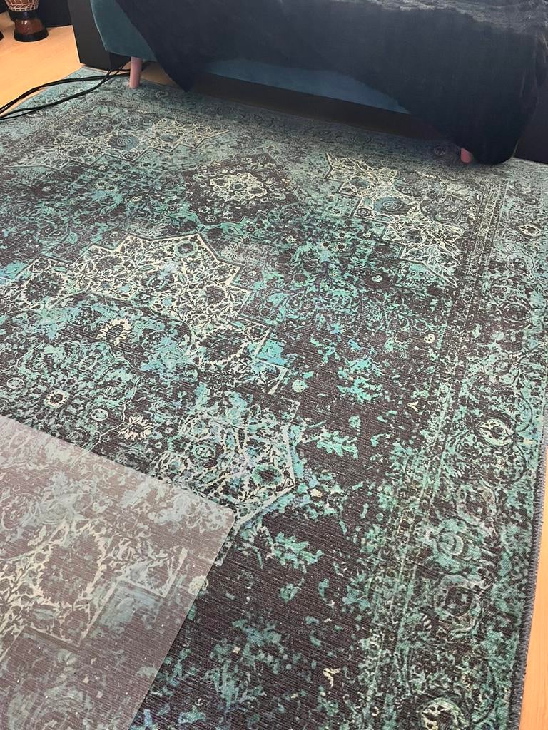 Vintage tapijt / vloerkleed, Ophalen, Zo goed als nieuw