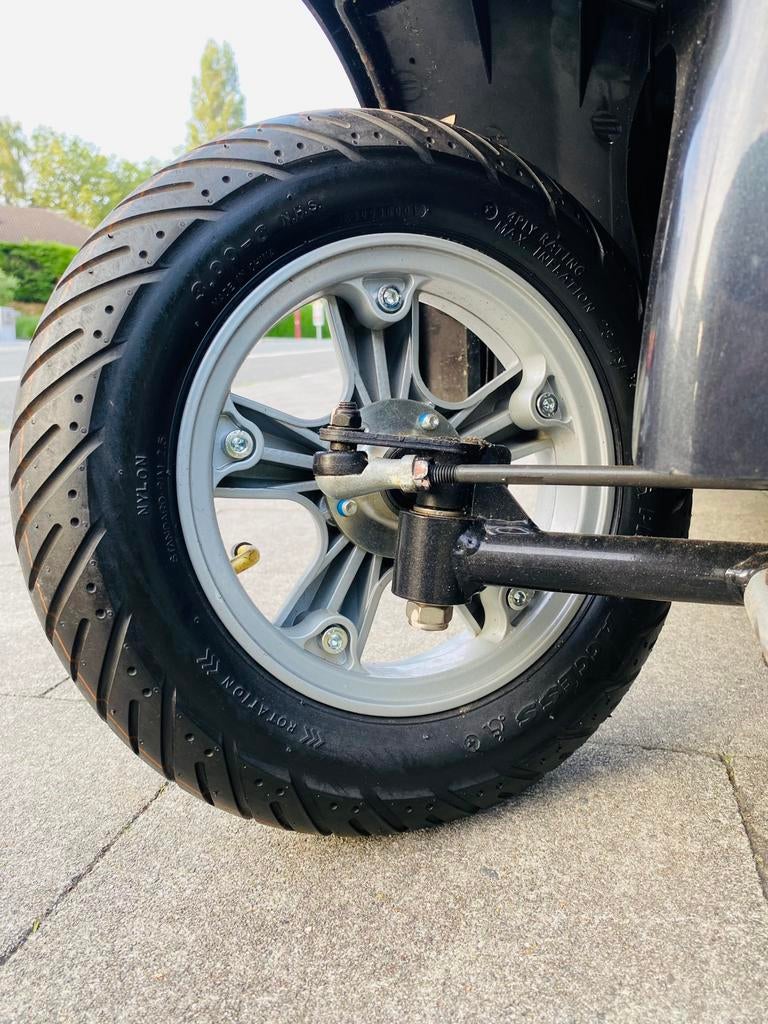 L & M Mezzo 4 Scootmobiel Elektrische Invalide Scooter, Ophalen of Verzenden, Inklapbaar, Zo goed als nieuw, Elektrische rolstoel