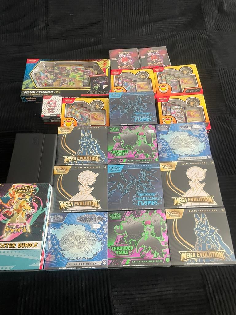 Lot Pokemon SEALED boxen ( ook individueel), Ophalen of Verzenden, Nieuw, Booster, Foil