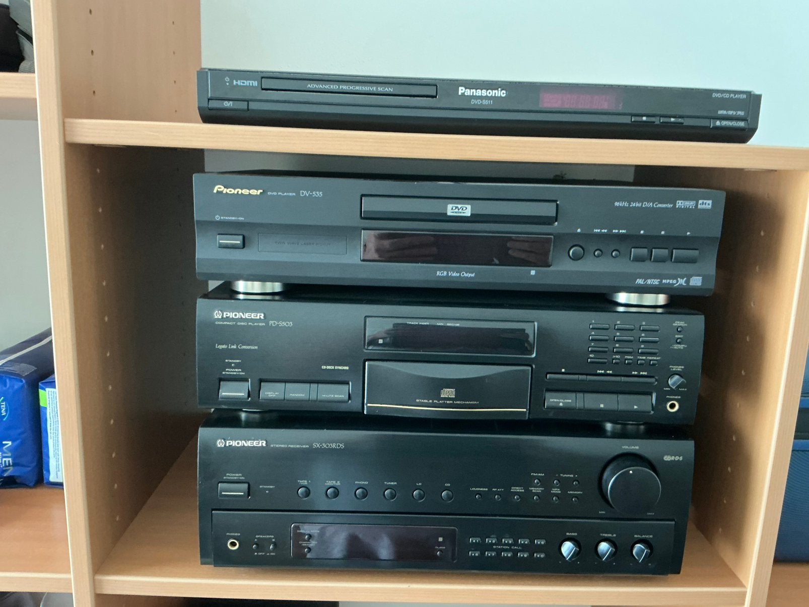 Pioneer stereo toren, Audio, Tv en Foto, Stereoketens, Ophalen, Gebruikt, Pioneer