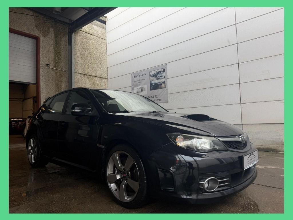 Subaru Impreza WRX STI 2.5 Turbo AWD 300pk *Lichte Vracht*, Auto's, 4 cilinders, Zwart, 2457 cc, Impreza
