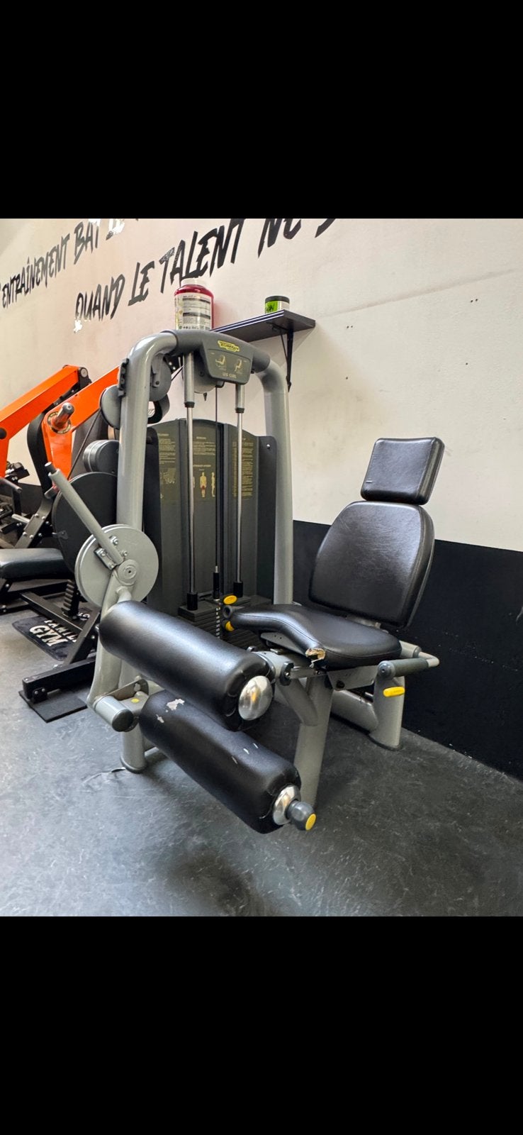 Technogym leg curl, Ophalen, Gebruikt