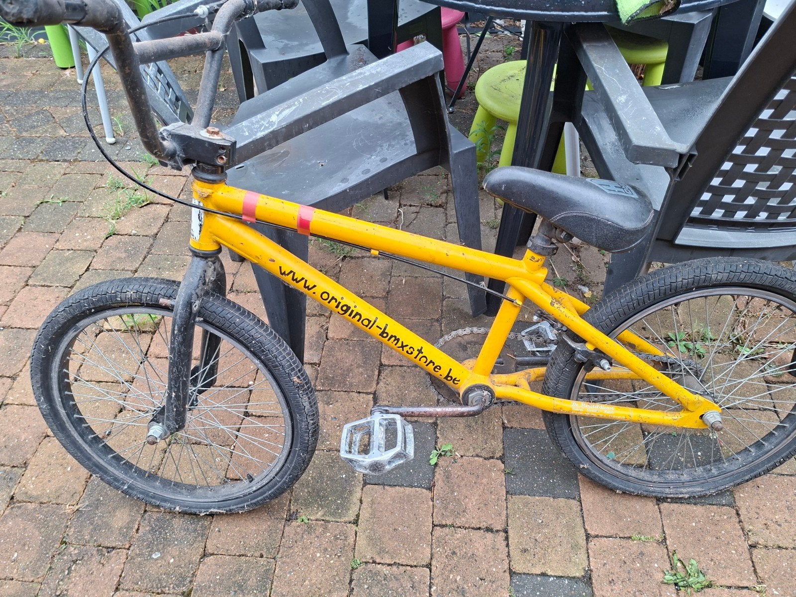 Bmx, Ophalen