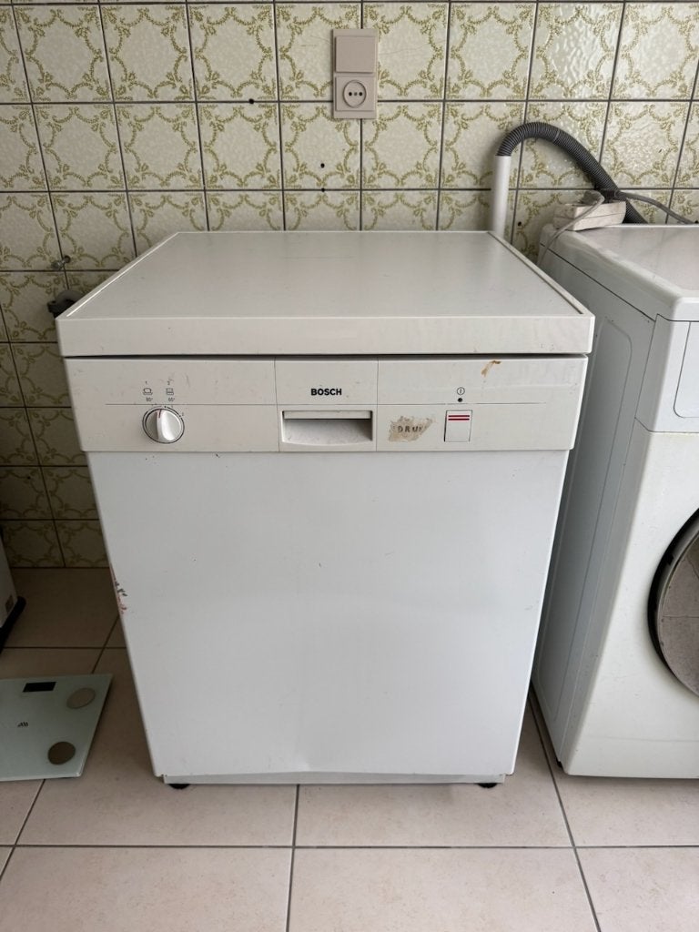 afwasmachine opbouw BOSCH, Ophalen, Gebruikt, Vrijstaand, Kort programma