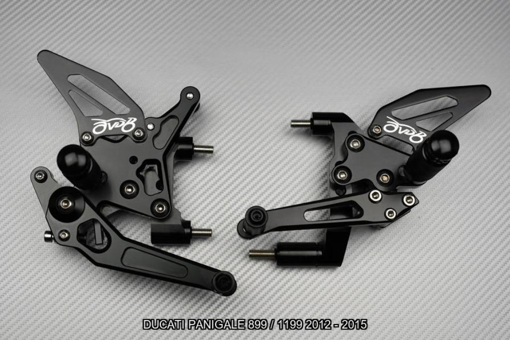 Verstelbare remschakelset DUCATI PANIGALE 899 1199 2012 2015, Motoren, Accessoires | Overige, Nieuw, Ophalen of Verzenden
