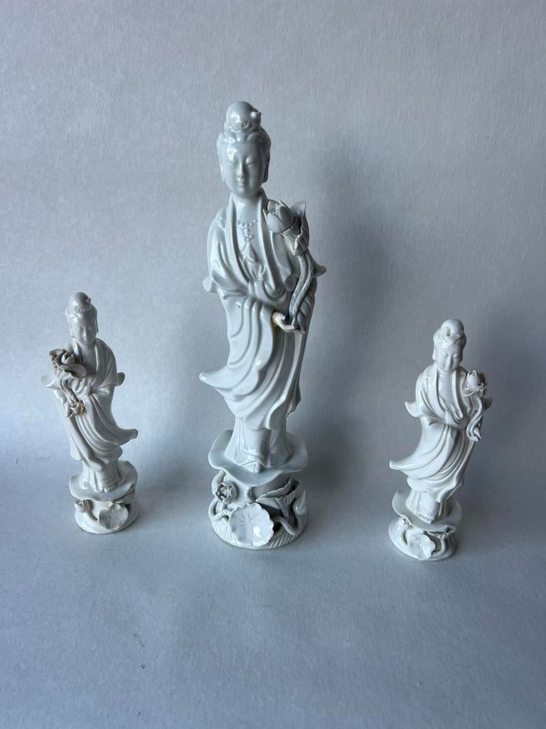 3 chinese of japanse beeldjes, Ophalen of Verzenden, Gebruikt