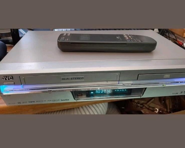💯👍Mooie Combinatie Video en Dvd JVC VHS, Audio, Tv en Foto, DVD spelers, Ophalen of Verzenden, Zo goed als nieuw, JVC