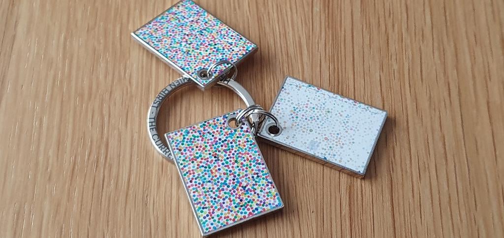 Sleutelhanger The Currency van Damien Hirst, Antiek en Kunst, Ophalen of Verzenden