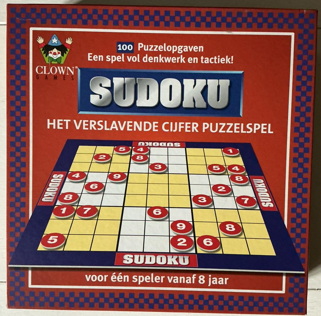 Sudoku, Ophalen, Zo goed als nieuw, Clown Games