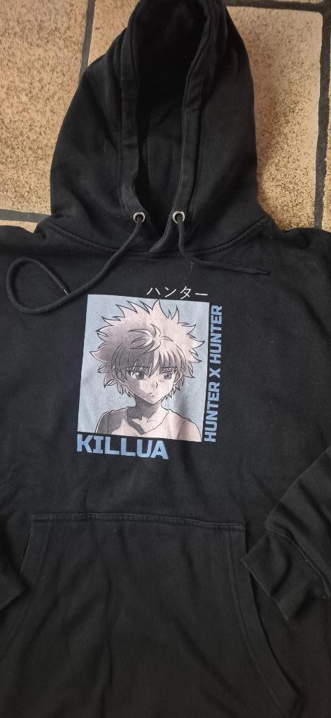 Trui Killua van hunter x hunter, Enlèvement ou Envoi, Comme neuf, Taille 34 (XS) ou plus petite, Noir