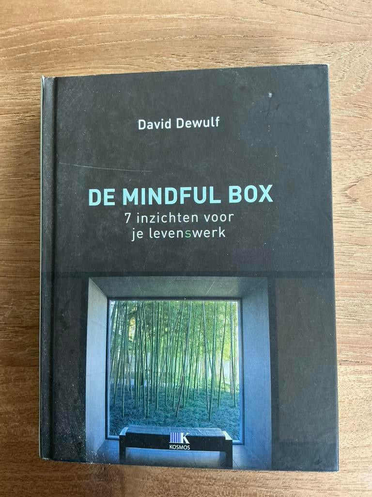 De mindful box, david dewulf, Ophalen, Zo goed als nieuw