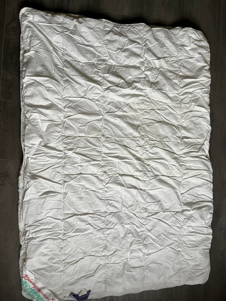 4 seizoenen dekbed Polyddaun Pimpernel 120 x 90, Gebruikt, Jongetje of Meisje, Wit, Ophalen of Verzenden