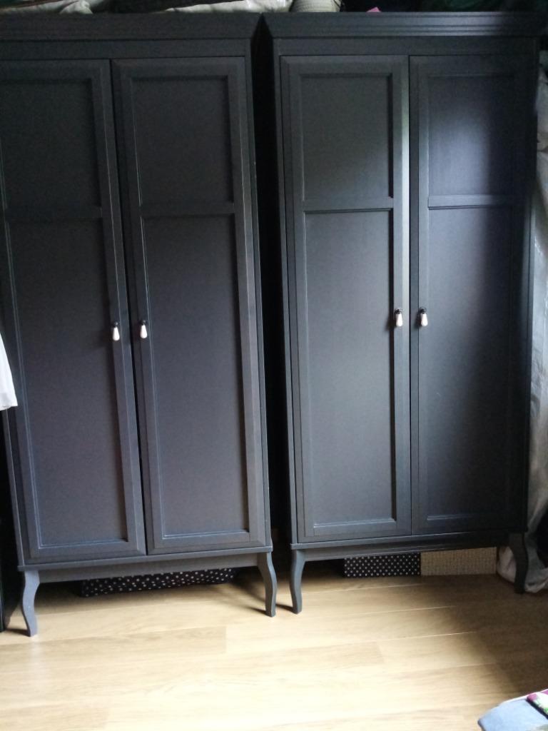 2 Kledingkasten, Huis en Inrichting, Kasten | Kleerkasten, Ophalen, Met deur(en), Gebruikt, 100 tot 150 cm