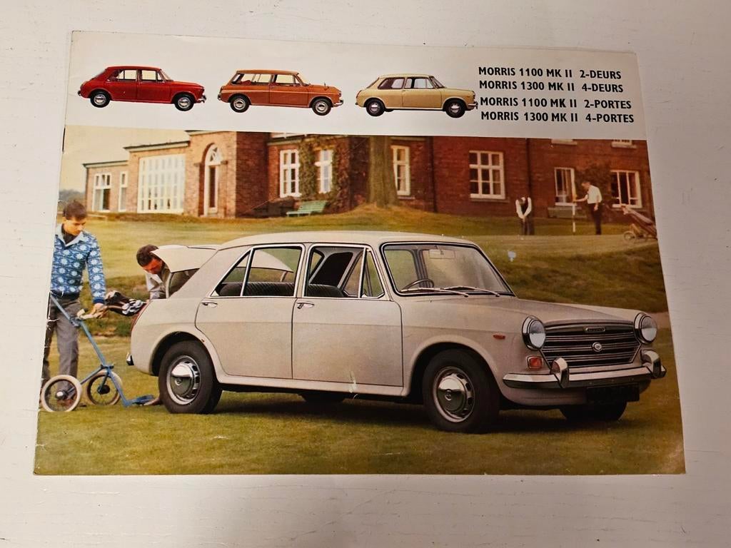 vintage verkoopbrochure voor de Morris , Ophalen of Verzenden